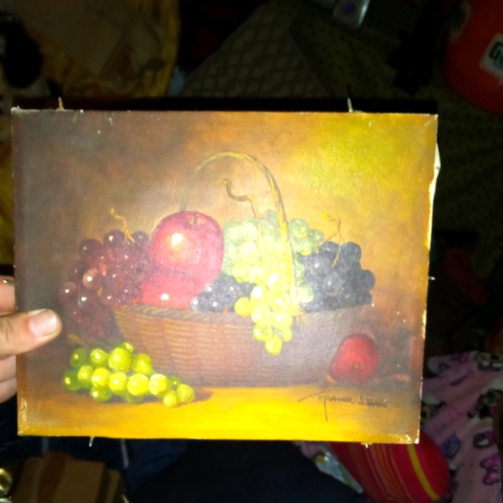 Certified original oil painting